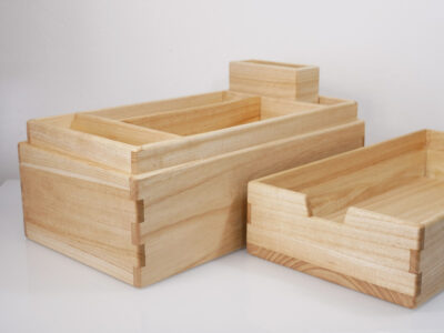 sewing box / paulownia