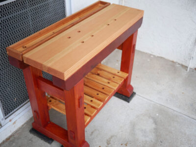 Timber Framed Workbench