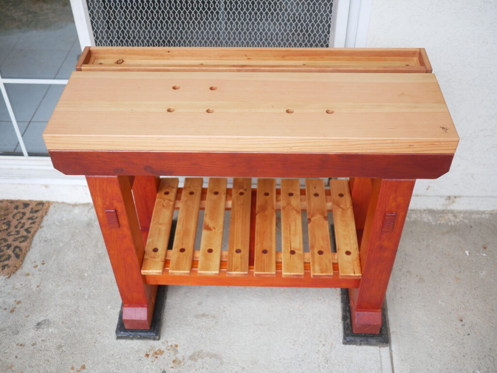 Timber Framed Workbench