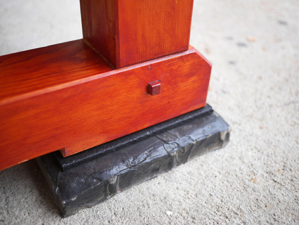 Timber Framed Workbench